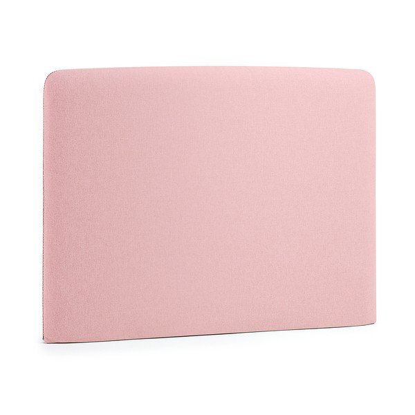 Ružové čalúnené čelo postele 108x76 cm Dyla – Kave Home