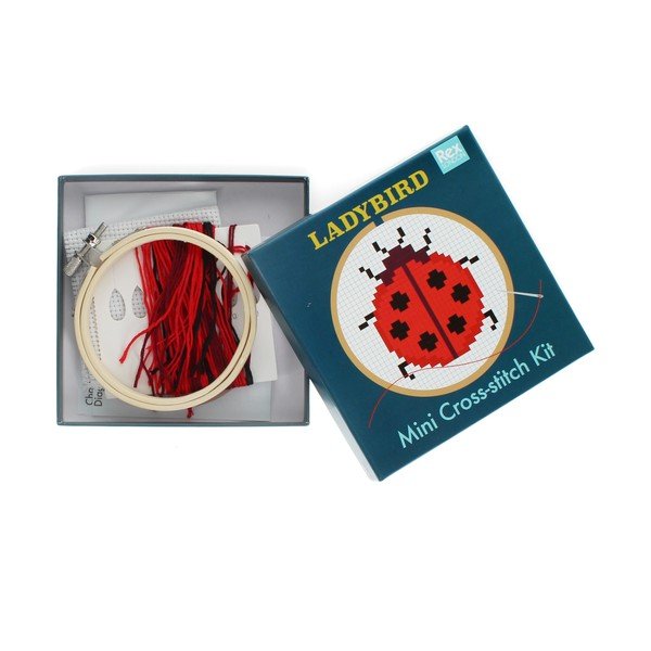 Kreatívna súprava Cross-stitch Kit Ladybird – Rex London-image-2
