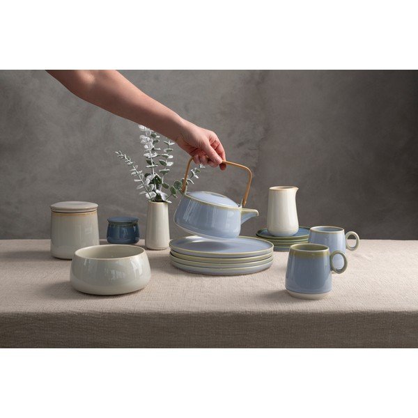 Modrá porcelánová kanvica na čaj 1 l Juna – Premier Housewares-image-3