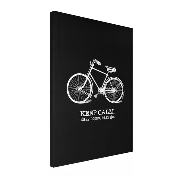 Čierny zápisník s kalendárom Makenotes Bike, A4