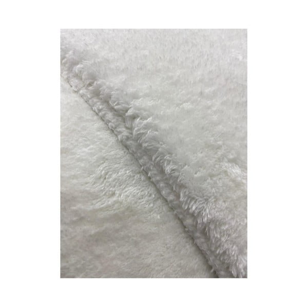Biely umývateľný koberec 120x150 cm Pelush White – Mila Home-image-3