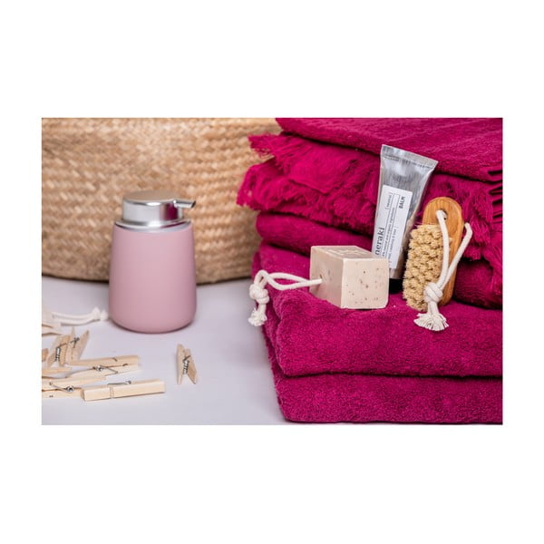 Sada 6 červených uterákov a 2 osušiek zo 100 % bavlny Bonami Selection-image-4