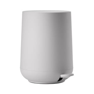 Svetlosivý pedálový odpadkový kôš Zone Nova One, 5 l
