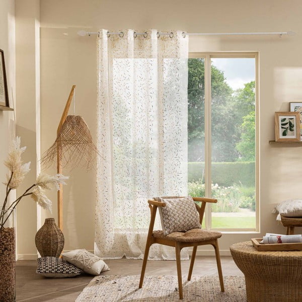 Záclona v béžovej a zlatej farbe 140x240 cm Maissa – douceur d'intérieur-image-3