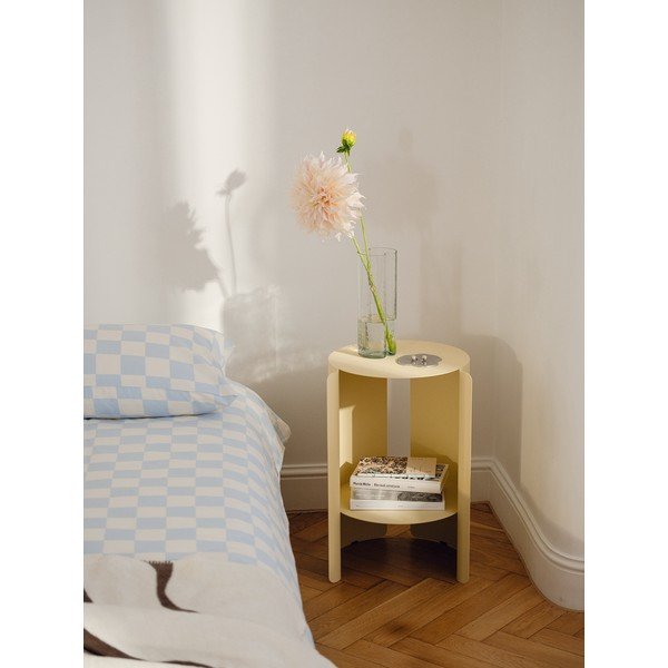 Oceľový okrúhly odkladací stolík ø 32 cm Wa – noo.ma-image-1