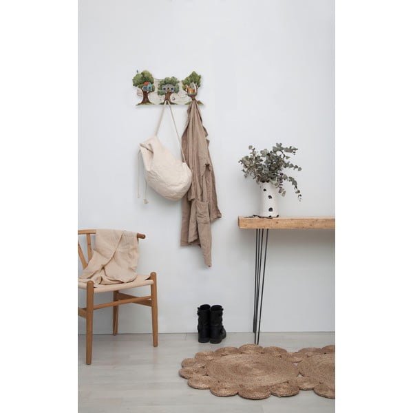 Zelený detský nástenný vešiak Tree House - Little Nice Things-image-1