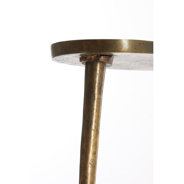 Kovový odkladací stolík 30x53 cm Lienz – Light & Living-image-3