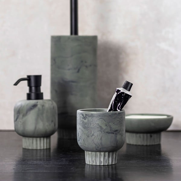 Zelený kamenný téglik na zubné kefky Attitude – Mette Ditmer Denmark-image-3