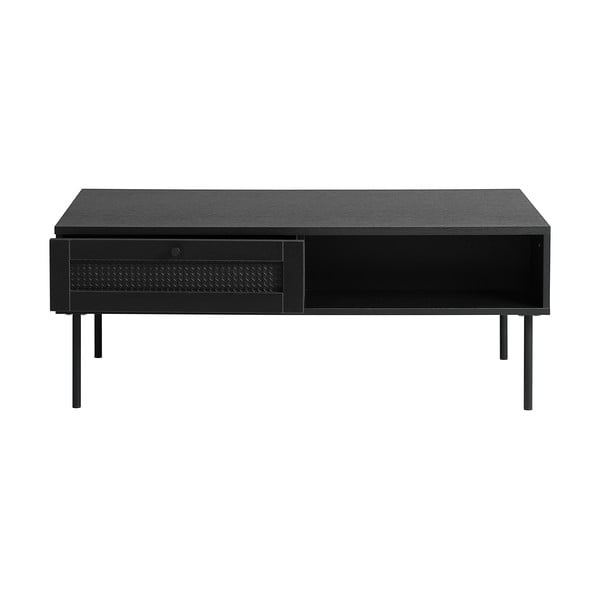 Čierny konferenčný stolík 60x110 cm Pensacola – Unique Furniture