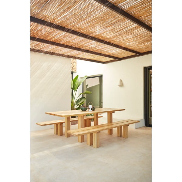 Jedálenský stôl s doskou z borovicového dreva 100x260 cm Banda – Teulat-image-1