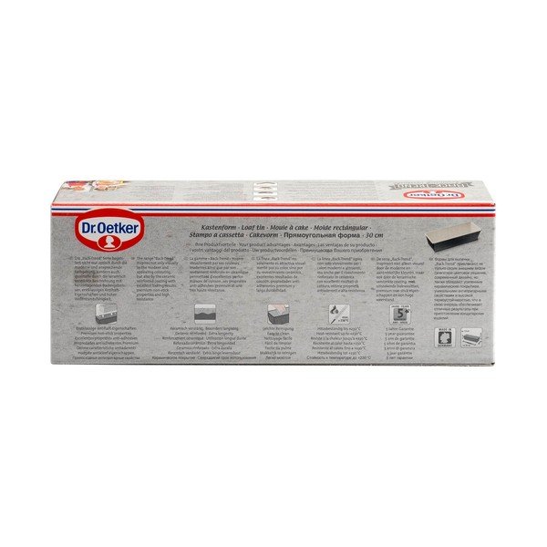 Oceľová forma na biskupský chlebíček s keramickým povrchom Dr. Oetker, 31,5 x 12 cm-image-3