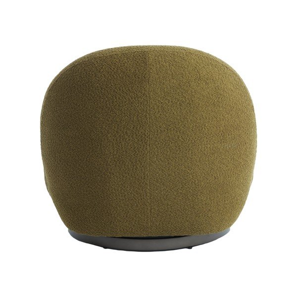 Zelené kreslo z textílie buklé Gumaca – Light & Living-image-3