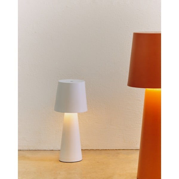 LED prenosné stmievateľné vonkajšie svietidlo na USB ø 10 cm Arenys – Kave Home-image-3