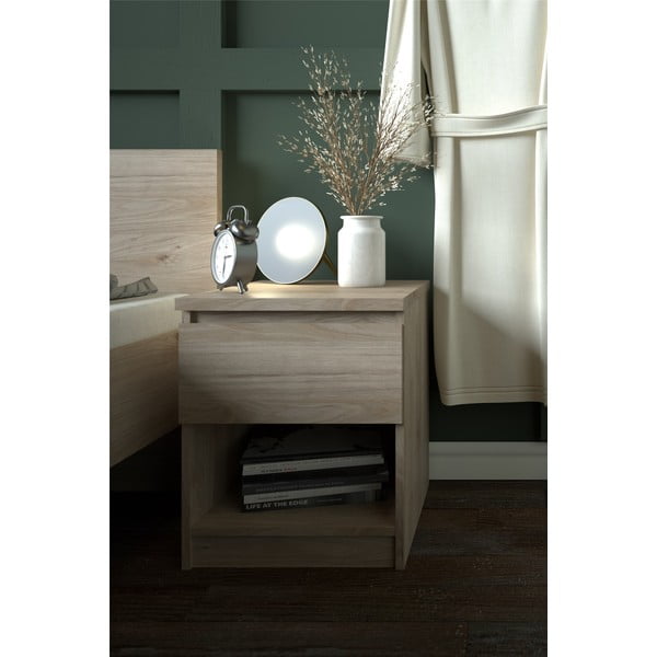 Nočný stolík v dekore duba Naia - Tvilum-image-1