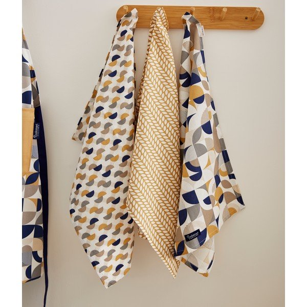 Bavlnené utierky v súprave 3 ks 45x65 cm Bauhaus - Cooksmart ®-image-3