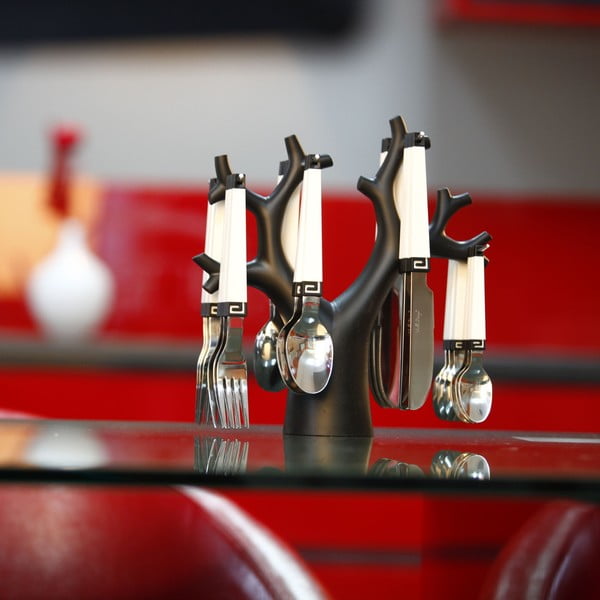 24-dielna sada príborov so stojanom Vialli Design-image-1