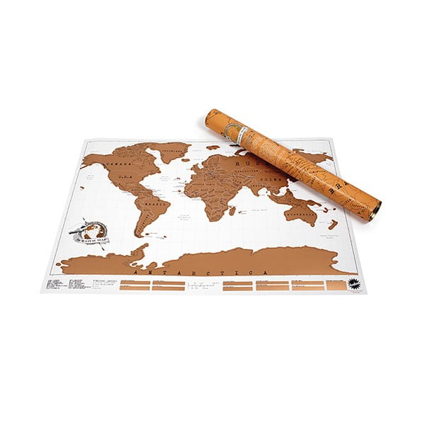 Stieracia mapa 88x52 cm World Scratch Map – Ambiance-image-2