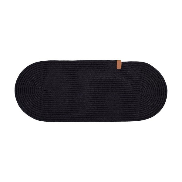Čierne nášľapy na schody v súprave 16 ks 25x65 cm Milo – Vitaus