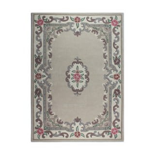 Béžový vlnený koberec Flair Rugs Aubusson, 150 × 240 cm