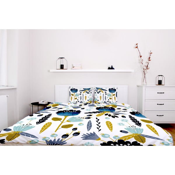 Obliečky z bavlneného saténu Butter Kings Cross the Flower, 200 x 200 cm-image-1