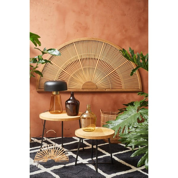 Dreveno-bambusová nástenná dekorácia 159x80 cm Solor - Sema-image-1