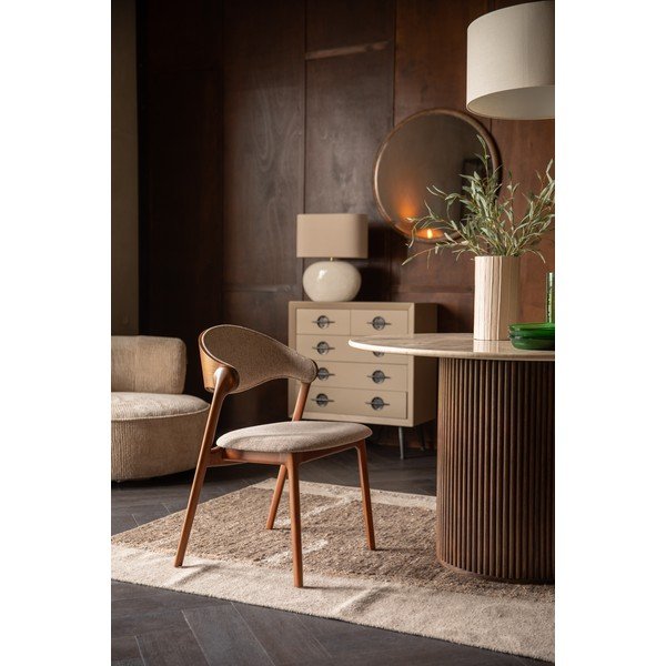 Béžová jedálenská stolička Babington – Dutchbone-image-1