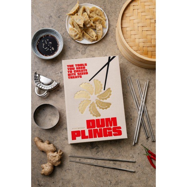 Béžové antikoro paličky v súprave pre 4 osoby The Essentials - Dumpling Tools – Printworks-image-1