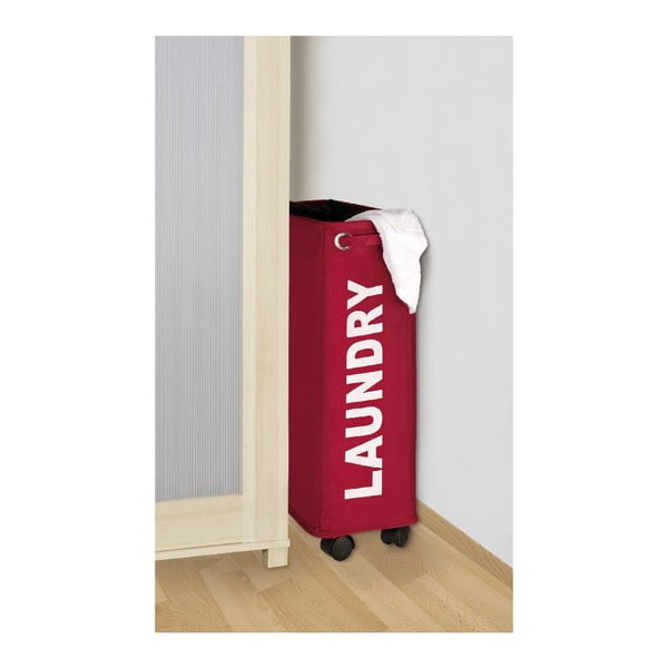 Červený kôš na bielizeň Wenko Corno, 44,4 l-image-1