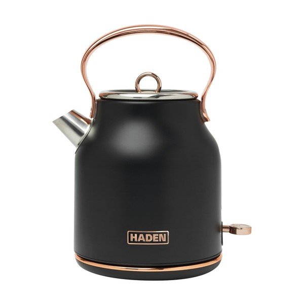 Čierna rýchlovarná kanvica 1,7 l Heritage – Haden