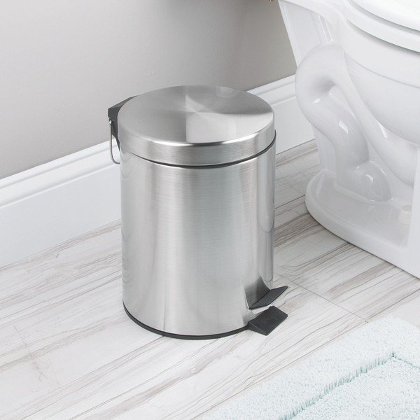 Pedálový odpadkový kôš InterDesign Step Can, 5 l-image-4