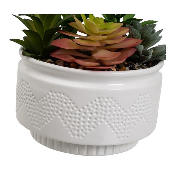 Umelé rastliny v súprave 2 ks (výška 19 cm) Cactus – Casa Selección-image-1