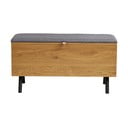 Truhla v dekore duba v prírodnej farbe 92x48x33 cm Barco – House Nordic