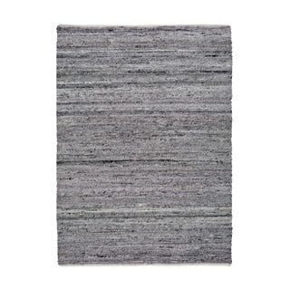 Tmavosivý koberec z recyklovaného plastu Universal Cinder, 60 x 110 cm