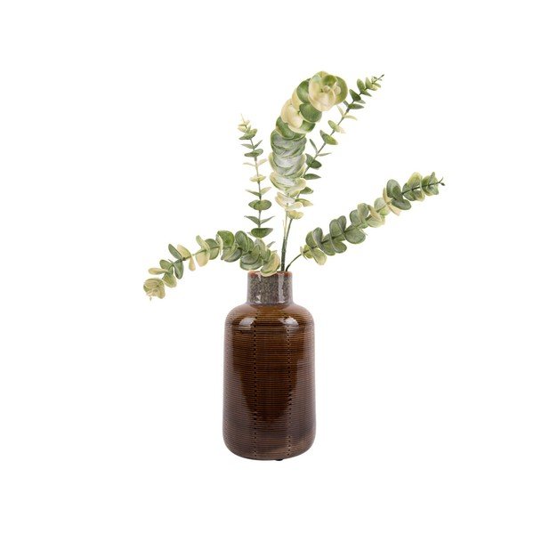 Hnedá keramická váza PT LIVING Bottle, výška 23 cm-image-2