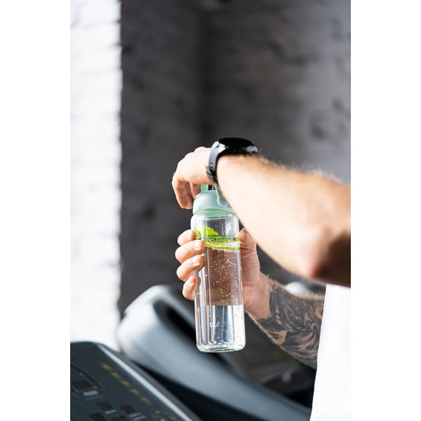 Sklenená fľaša v mentolovej farbe 540 ml Fuori – Vialli Design-image-4