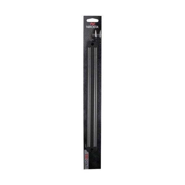 Čierna magnetická lišta na nože Nirosta Black-image-2