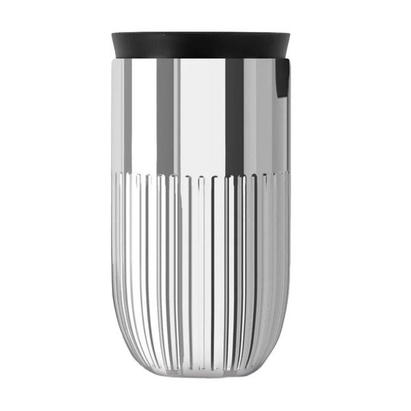 Termo hrnček z nehrdzavejúcej ocele v striebornej farbe 320 ml Tova – Sagaform