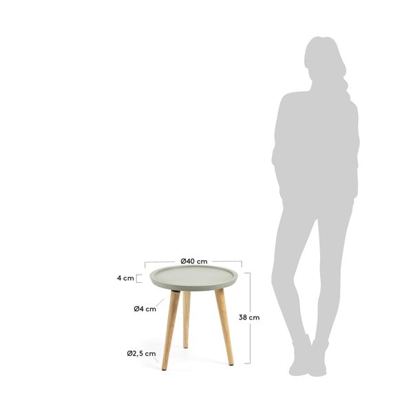 Príručný stolík s cementovou doskou Kave Home Livy-image-4