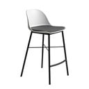 Biela barová stolička Unique Furniture Whistler