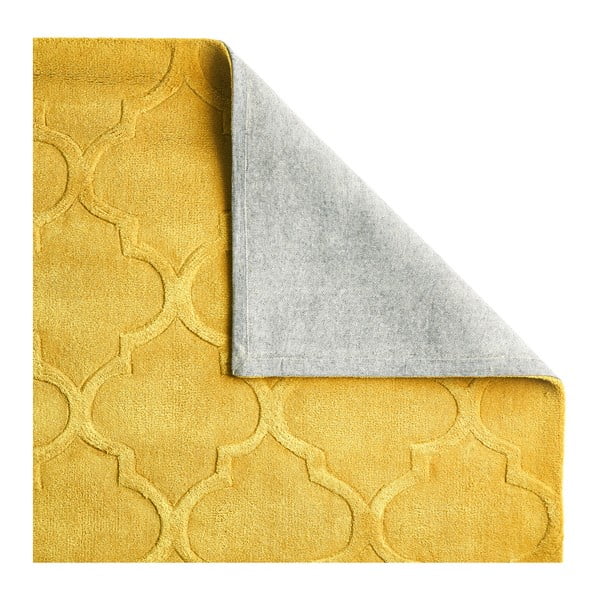 Žltý ručne tuftovaný koberec Think Rugs Hong Kong Puro Yellow, 120 × 170 cm-image-3