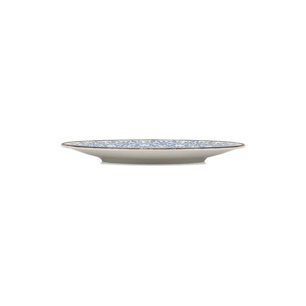 Biely/modrý dezertný porcelánový tanier ø 21 cm Azul – BonBistro-image-3