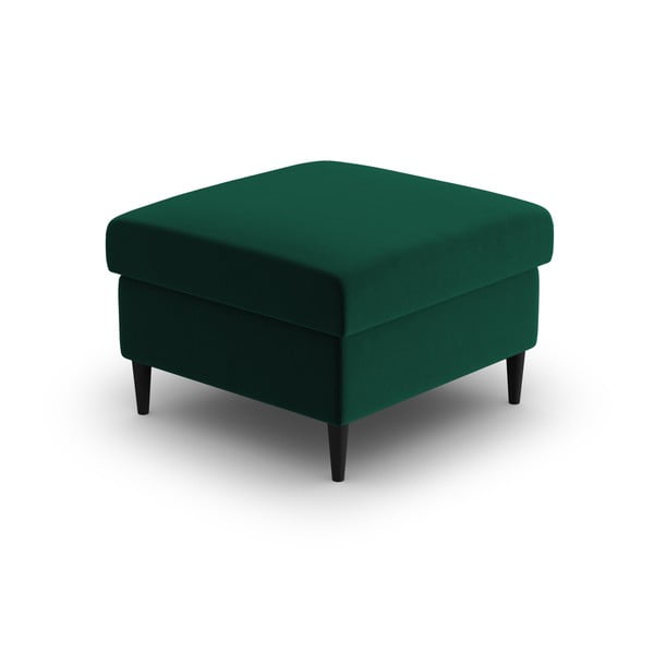 Zelená zamatová podnožka Kyoto – Cosmopolitan Design-image-2