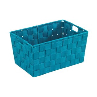 Petrolejovomodrý košík Wenko Adria, 20 × 30 cm