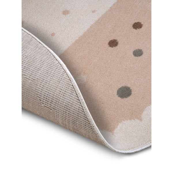 Béžový detský koberec ø 100 cm Crown – Hanse Home-image-3