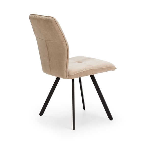 Béžové jedálenské stoličky v súprave 4 ks Mery - Marckeric-image-3