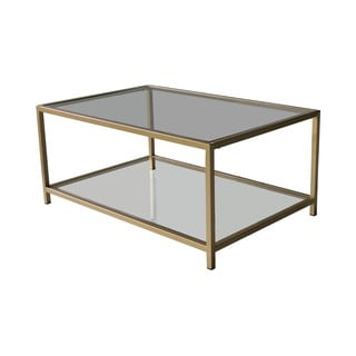 Konferenčný stolík v zlatej farbe 60x90 cm Astro - Neostill