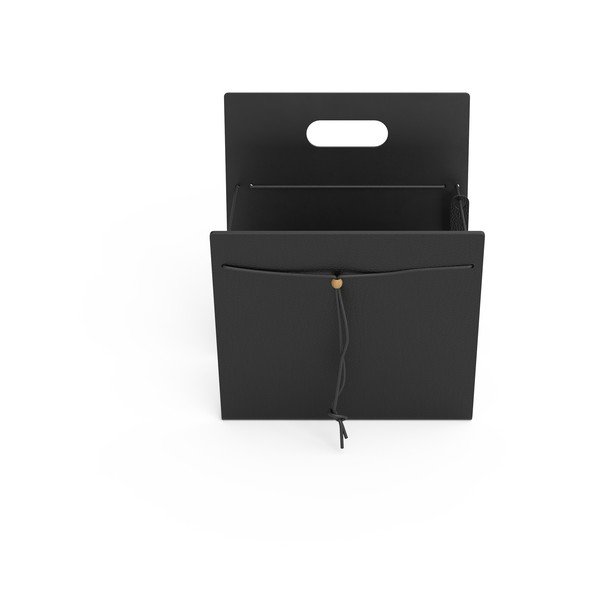 Kovový/z eko kože stojan na časopisy Bull M – LIND DNA