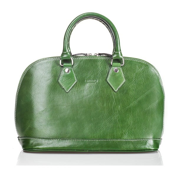 Zelená dámska kabelka z teľacej kože Medici of Florence Rosalia