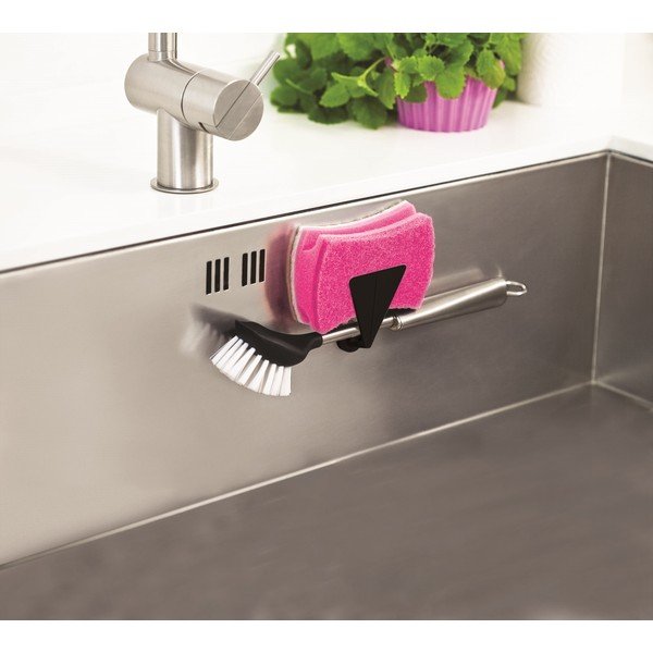 Čierny magnetický držiak na špongiu Reenbergs Sponge