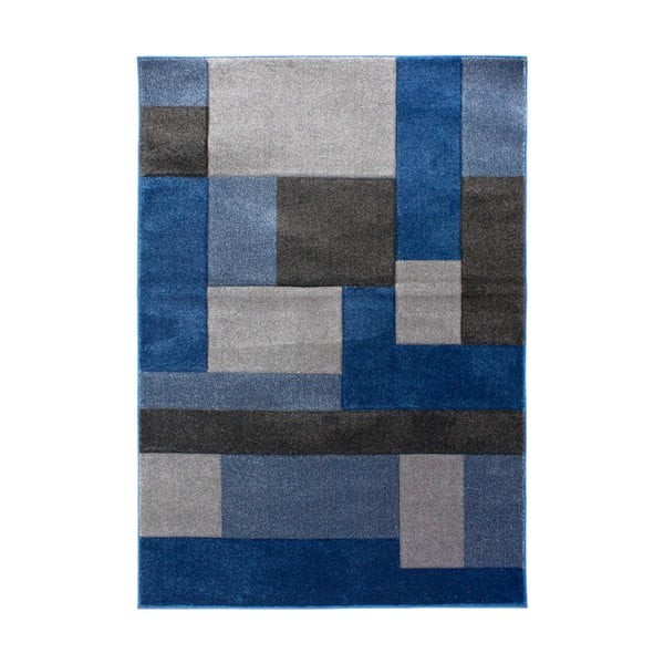 Modro-sivý koberec Flair Rugs Cosmos Blue Grey, 120 × 170 cm